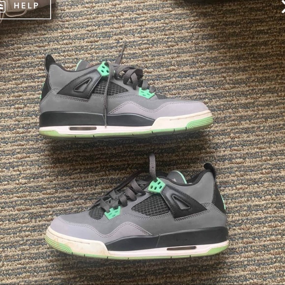 Air Jordan 4 Retro ‘Glow Green - Picture 2 of 3